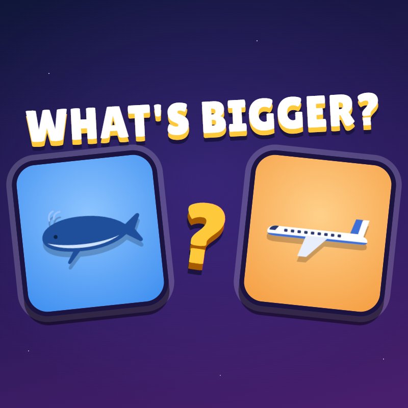 What's Bigger? cover